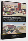 The Pixel Lab Low Poly Scenery Pack for Cinema 4D (For Cinema 4D)