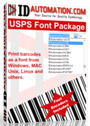 PostNet, Planet & Intelligent Mail Fonts Single Developer License