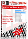 Universal Barcode Font Advantage Single Developer License