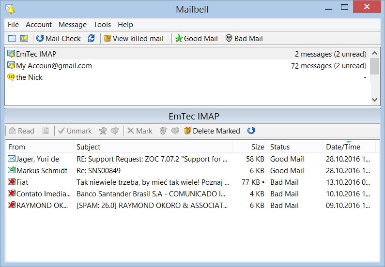 EmTec Mailbell
