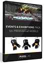 The Pixel Lab Events / Exhibitions Pack
