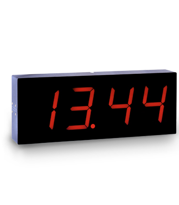 Табло системного времени, индикация красного цвета, интерфейс связи - RS-485