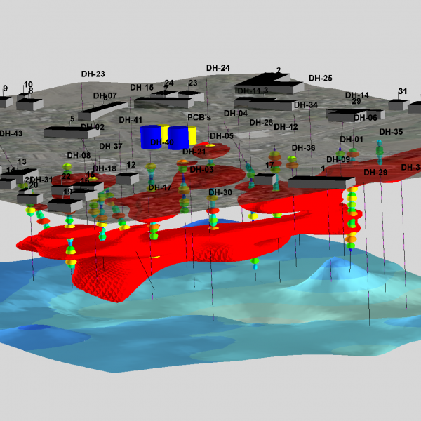 Geological modeling software