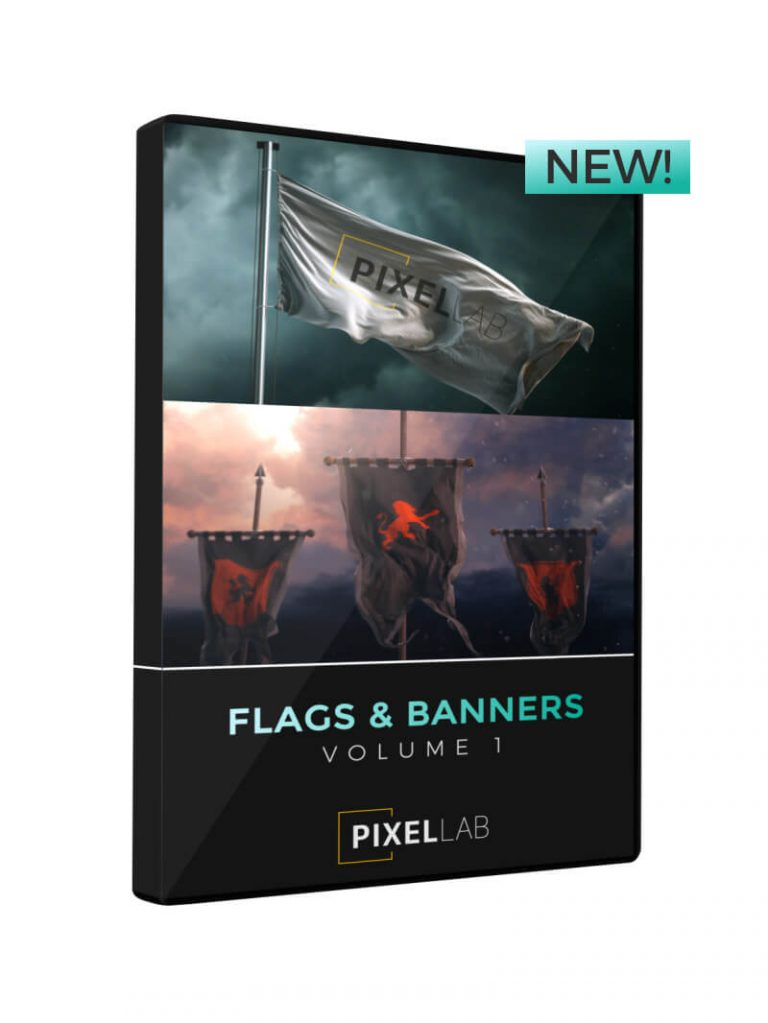 The Pixel Lab 3D Flags and Banners Pack