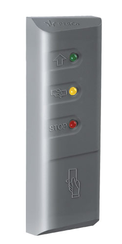 Считыватель бесконтактных карт семейства Mifare с опцией защиты от копирования, считыватель в темно-сером корпусе