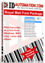 Royal Mail & Australian Post Fonts