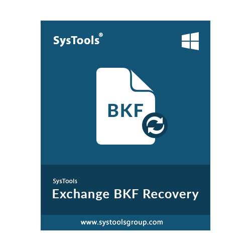 SysTools Exchange BKF Recovery