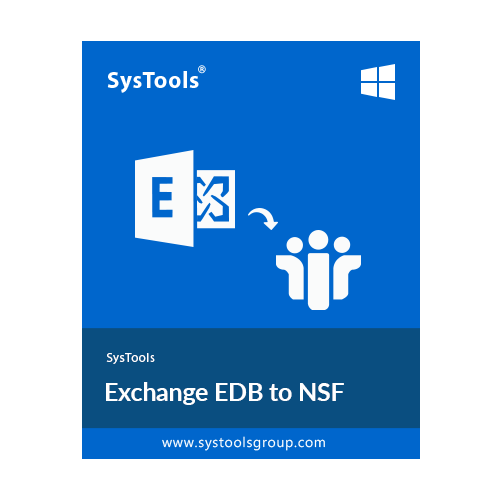 SysTools Exchange EDB to NSF