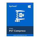 SysTools PST Compress Business License, unlimited clients, single location, incl. 1 Year Updates