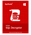 SysTools SQL Decryptor Business License, unlimited clients, single location, incl. 1 Year Updates