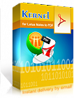 Kernel for Lotus Notes to PDF Home License