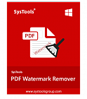 SysTools PDF Watermark Remover Business License, unlimited clients, single location, incl. 1 Year Updates