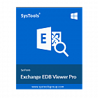 SysTools EDB Viewer Pro, 1 user, incl. 1 Year Updates