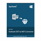 SysTools Outlook OST to NSF Business License, unlimited clients, single location, incl. 1 Year Updates
