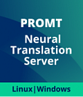 PROMT Neural Translation Server (Комплектация: Intranet Edition Workgroup, англо-русско-английский, Windows), 12 месяцев