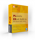PLEX for Microsoft Excel Корпоративная постоянная лицензия