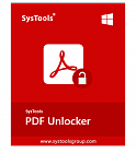 SysTools PDF Unlocker Business License, unlimited clients, single location, incl. 1 Year Updates