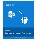 SysTools Outlook to Lotus Notes Business License, unlimited clients, single location, incl. 1 Year Updates