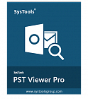 SysTools PST Viewer Pro License, 1 user, incl. 1 Year Updates